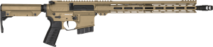 CMMG 35A2C0ACT Resolute MK4 350 Legend 10+1 16.10" Black Nitride Medium Taper Threaded Barrel  Coyote Tan Cerakote Picatinny Rail Aluminum Receiver  EML 15" M-LOK Handguard  Coyote Tan Synthetic CMMG 6 Position RipStock  Zeroed Drop-In Trigger