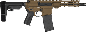 CMMG 30AF20AMB Banshee MK4 300 Blackout 30+1 8" Black Nitride Medium Taper Threaded Barrel  EML 7" M-LOK Handguards  Black Armor Cerakote Aluminum Picatinny Rail Receiver  CMMG Zeroed Grips