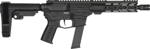 CMMG 40A330FAB Banshee MKGS 40 S&W 22+1 8" Black Nitride Medium Taper Threaded Barrel  EML 7" M-LOK Handguards  Black Armor Cerakote Aluminum Picatinny Rail Receiver  CMMG Zeroed Grips  Ambidextrous