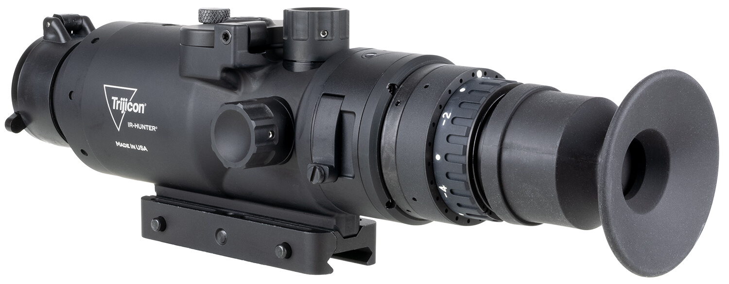 Trijicon EO HUNTER243 IR-Hunter 24-3 Thermal Matte Black 1.2-9.6x 24mm Multi Reticle 1x-8x Zoom 640x480 12 Microns 60Hz Resolution - Image 3