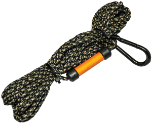HME TMHR Hoist Rope Maxx Black Carabiner 25' Long