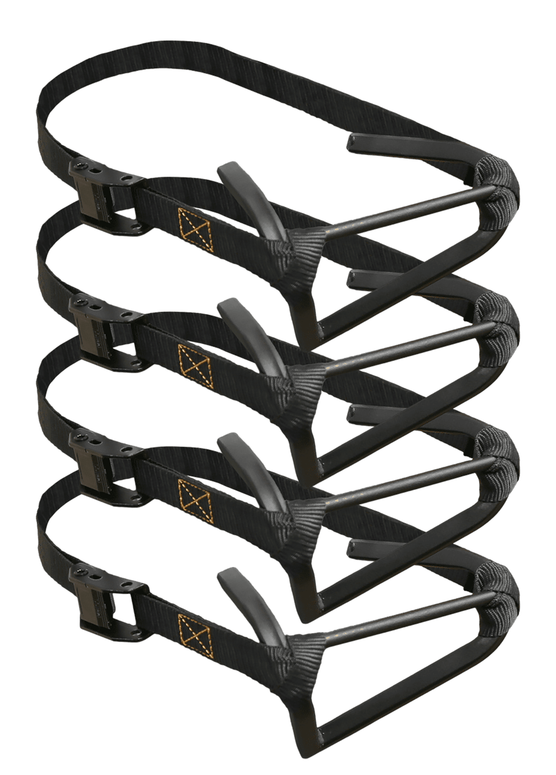 Muddy MUD-MSS-4PK Micro Stagger Step Black Steel Nylon