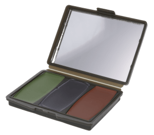 Hunters Specialties 00260 Camo-Compac 3 Woodland Makeup Kit Black/Brown/Green