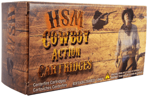 HSM 3220WIN1N Cowboy Action 32-20 Win 115 gr Round Nose Flat Point 50 Per Box/ 20 Case