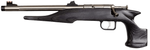 Chipmunk 40103 Hunter Youth Frame 22 LR Single Shot 9" Threaded Stainless Steel Barrel Black Laminate Frame