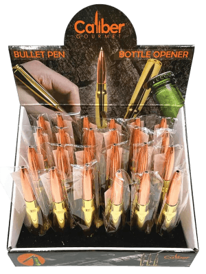 S&W Pepper Spray CBGDB04 Caliber Gourmet Ball Point Pen Gold 24
