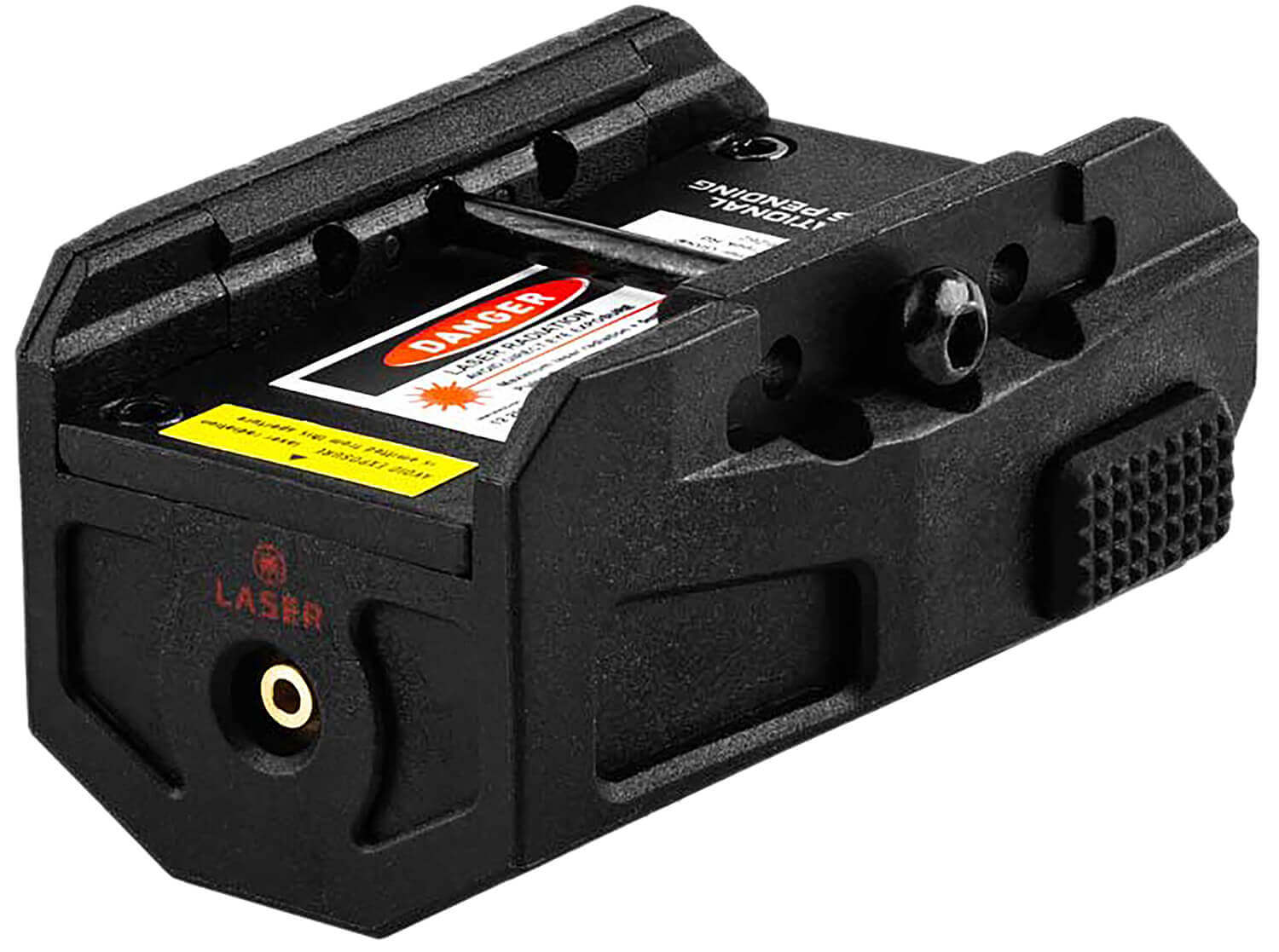 Alliance Consumer Group IPRLSR0001 Mycro Rail Mount Red Laser Matte Black - Image 2