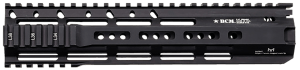 BCM RAIDERM10556BL RAIDER-M13 Rail  Black Anodized 10.00" M-LOK Free-Floating Style Made of Aluminum for AR-Platform