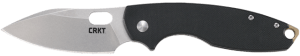 CRKT 5317D2 Pilar III 2.97" Folding Plain Stonewashed D2 Steel Blade Black Textured G10 Handle