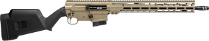 CMMG 28AC60CCT Dissent BR4 *CA Compliant 22 ARC 10+1 16.10" Coyote Tan Cerakote Aluminum Receiver  Magpul SGA Stock  Zeroed Drop-In Single Stage Trigger