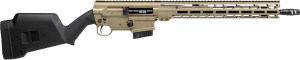 CMMG 64A190CCT Dissent BR4 *CA Compliant 6.5 Grendel 10+1 16.10" Coyote Tan Cerakote Aluminum Receiver  Magpul SGA Stock  Zeroed Drop-In Single Stage Trigger