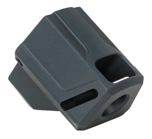 Faxon Firearms FFPACOMPDSS01 EXOS-515 Compensator for SIG Black 1/2"x28 Threads 1.40" OAL 9mm