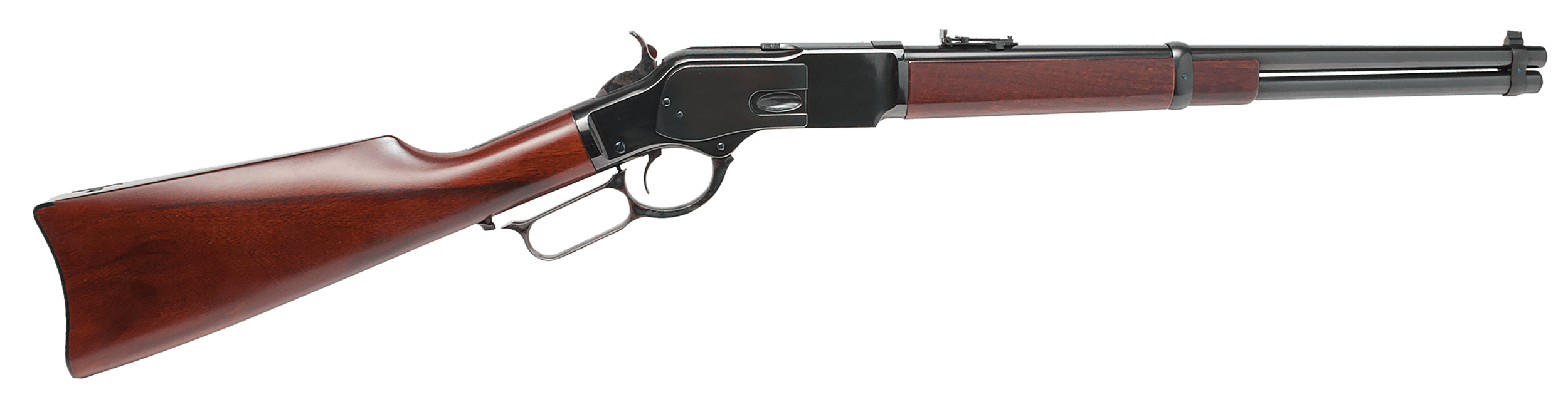 Cimarron CA2057AS1 1873 US Marshal Indian Territory Carbine 357 Mag 9+1 18.50" Blued Round Barrel Fixed Walnut Stock