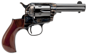 Cimarron CA980DC Lightning Dual Cylinder 9mm Luger 38 Special 6 Shot 3.50" Blued Steel Barrel  Blued Cylinder  Color Case Hardened Steel Frame  Wood Grip