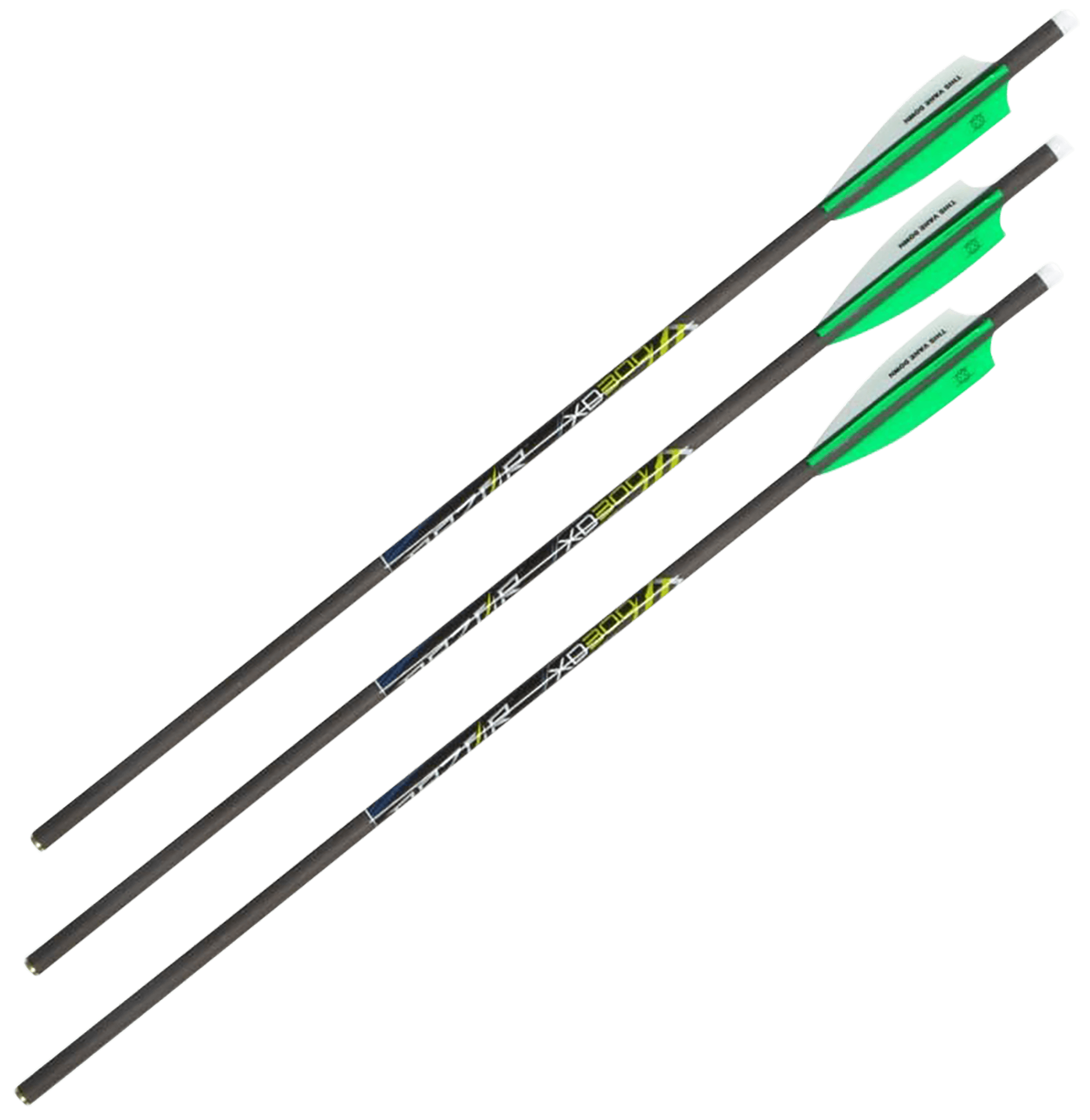 Allen 93230 XD300 Crossbow Bolts Black 20" Carbon Fiber 3 Pack