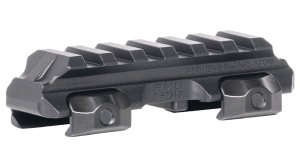 Reptilia LLC 100271 RMU Mount 6 Slot Black 7075-T6 Aluminum Mil-Spec 1913 Picatinny Rail Mount