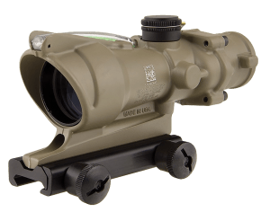Trijicon TA31C100380 ACOG 4x32mm Crosshair Reticle FDE