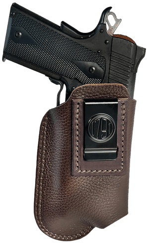1791 Gunleather ORLBFCD3LBRWL Optic Ready Light Bearing Fair Chasing IWB Size 03 Brown Left Hand