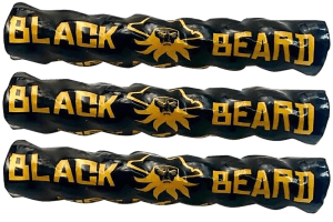 Black Beard Fire Starters 3PACK Fire Rope  Black 3 Pack