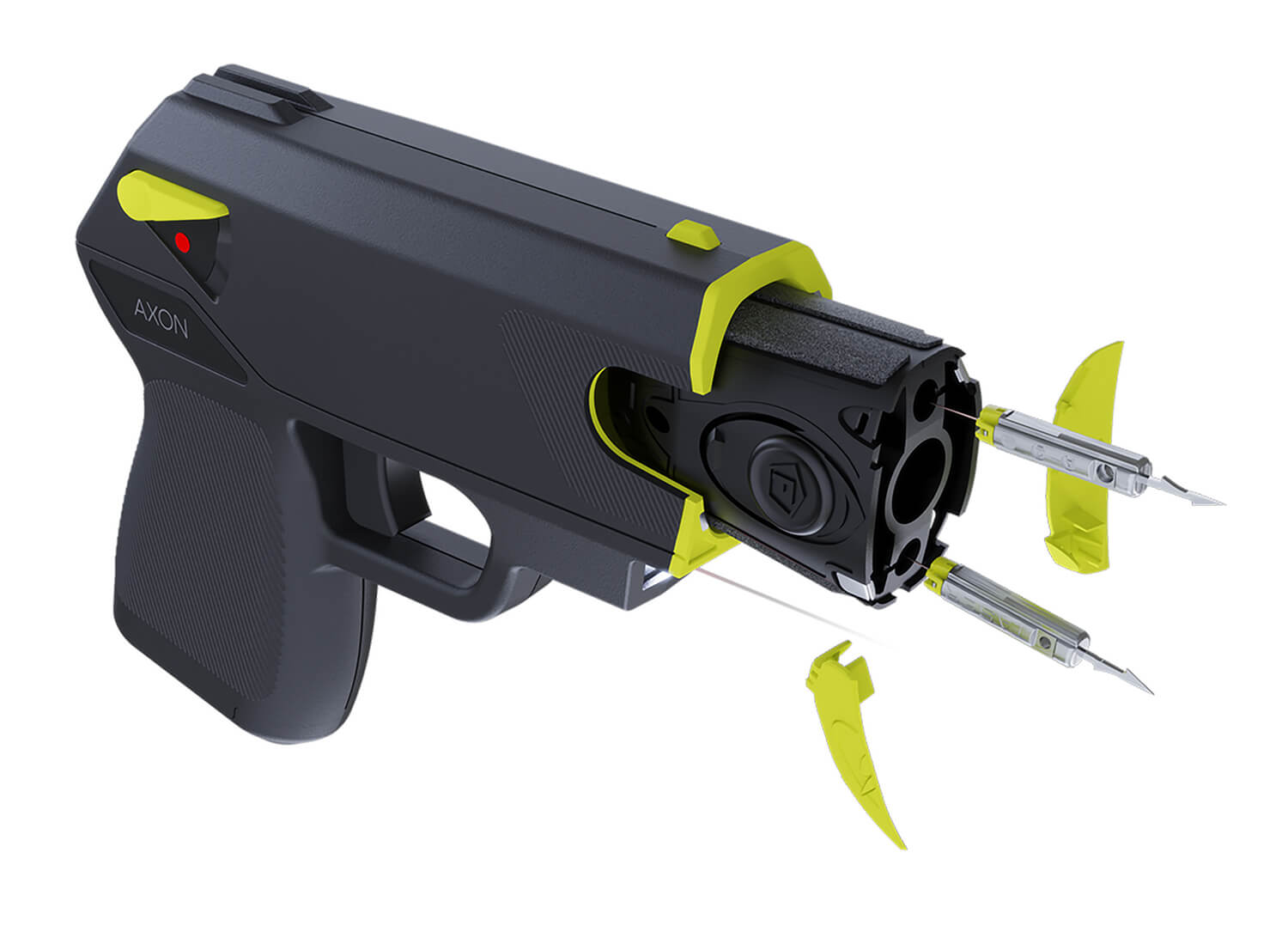 TASER/AXON 101497 Pulse 2 Range of 15 ft Black/Yellow Polymer - Image 2