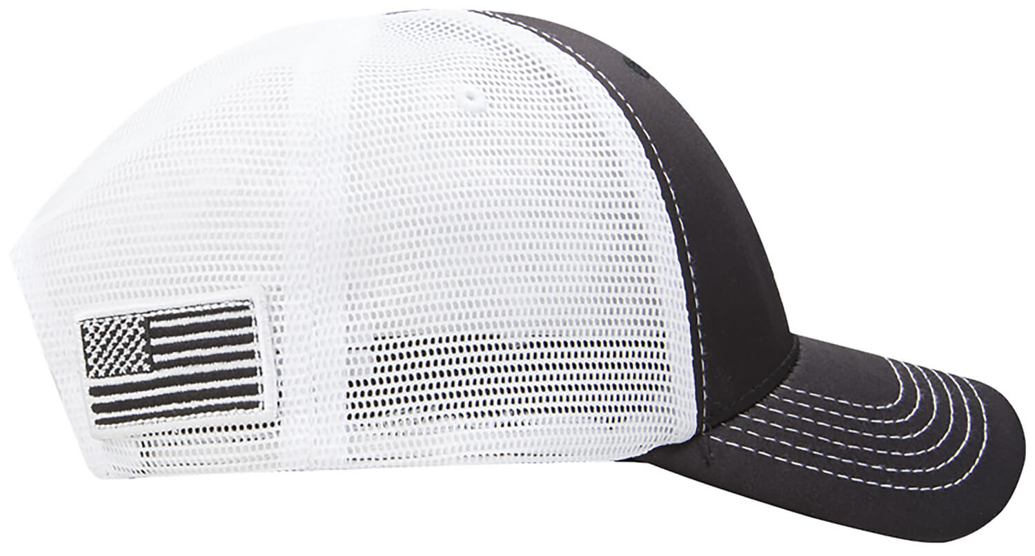 Glock AP95867 Ranger Mesh Hat Black/White Glock Patch - Image 2