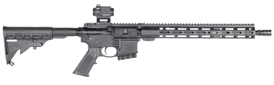 Smith & Wesson 14406 M&P15 Sport III *CO Compliant 223 Rem/5.56 NATO 10+1 Black Armornite Steel Barrel  Threaded Muzzle  Picatinny Rail Aluminum Receiver  Fixed Black Synthetic Stock  Black Polymer Grip  Crimson Trace CTS-106 Red Dot