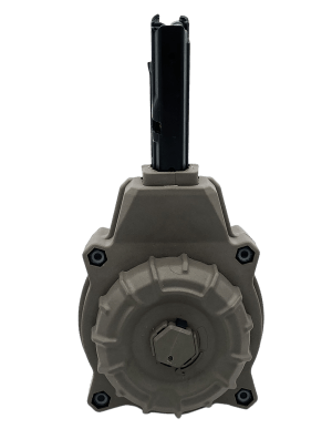 ProMag DRMA80-FDE   55rd Drum 5.7x28mm Fits AR Style Flat Dark Earth DuPont Zytel Polymer