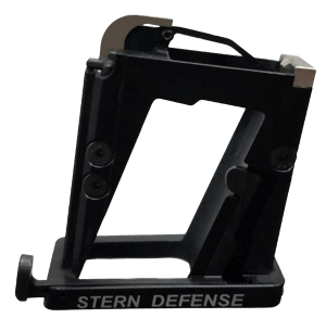 Stern Defense 001SDMAGAD9GLOCK9AND40  Mag-AD9 9mm/40 S&W Fits Glock Black Aircraft Grade Aluminum