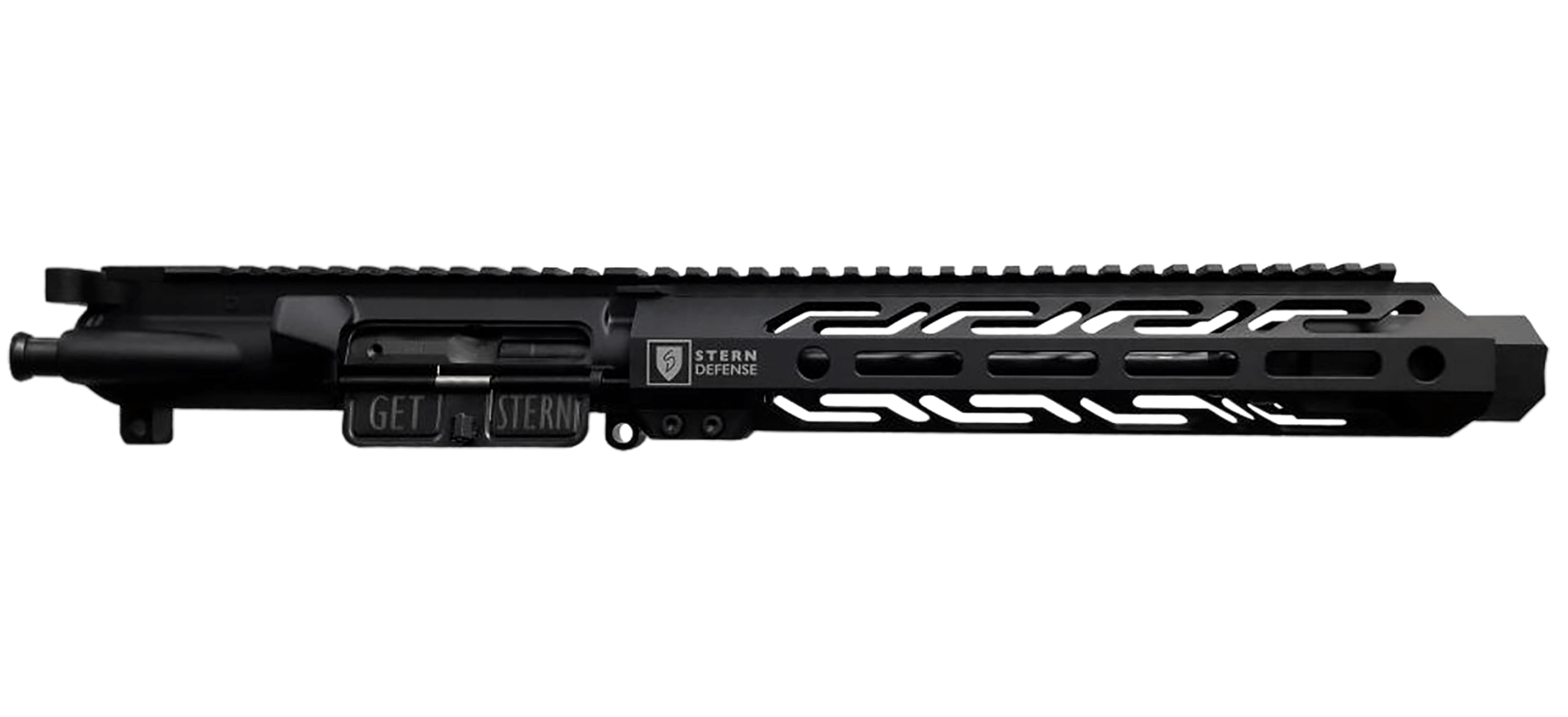 Stern Defense 015SD10INCHMOD5MLOK855 9mm 8.50" Black Melonite Barrel 7075-T6 Aluminum Anodized Receiver