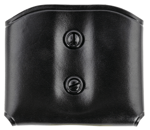 Galco DMC22B DMC Mag Carrier Double Black Leather Belt Loop Belts 1.50-1.75" Wide Compatible w/ Glock 35 Ambidextrous Hand