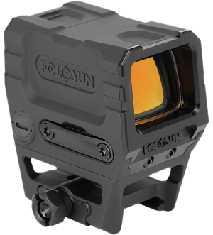 Holosun AEMSCOREX2GD Black Anodized 1x 2 MOA Gold Dot Reticle