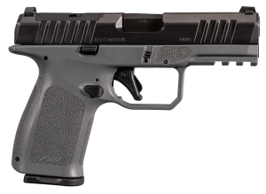 Rost Martin RM1CGRYOSP10CA RM1C *CA Compliant 9mm Luger 10+1 4" Black Compensated Match Grade Barrel  Black Tenifer Optic Ready/Serrated Steel Slide  Black Polymer Frame w/Picatinny Rail  Textured Grip  Ambidextrous