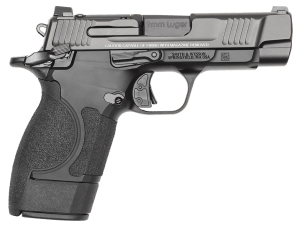 Smith & Wesson 13958 CSX E-Series Micro-Compact Frame 9mm Luger 10+1 3.60" Black Armornite Stainless Steel Barrel  Black Armornite Optic Ready/Serrated Stainless Steel Slide  Matte Black Aluminum Frame w/Beavertail  Interchangeable Backstrap Grip
