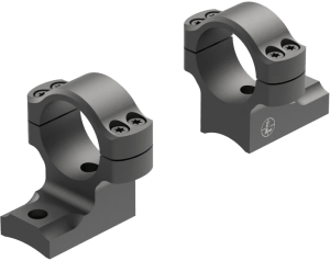 Leupold 177142 BackCountry  Black 7075 T-6 Aluminum 1" Tube Medium Fits Winchester XPR