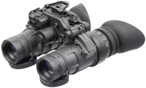 AGM Global Vision 12UN41284153011 UNVG  Night Vision Goggles Black 1x 64-72 Ip/mm Resolution