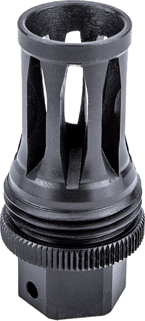 Kgm Suppressors A-QD-5FB-S-1 Quick Detach Flash Brake Black Nitride Steel 1/2"x28 Threads
