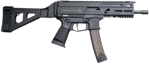 Global Ordnance LLC 850003223056 Grand Power Stribog SP9A1 9mm Luger 30+1 8" Black SB Tactical Brace