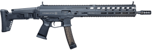 Global Ordnance LLC 810091157947 Grand Power Stribog SP9A1 9mm Luger 30+1 Black Picatinny Rail  Black Polymer Grip
