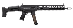 Global Ordnance LLC 810091158005 Grand Power Stribog SP9A3 9mm Luger 30+1 16" Black Barrel  Picatinny Rail Receiver & Grip