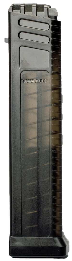 Global Ordnance LLC 8588005940337 Stribog  10rd 10mm Translucent Smoke Polymer