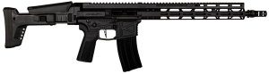 Global Ordnance LLC 197892003216 Monolith 15A 5.56 NATO 30+1 16.10" Nitride Steel Barrel  Black Anodized Picatinny Rail Aluminum Receiver  M-LOK Handguard  Side Folding w/Adj Cheekrest Black Polymer Stock  B5 P-Grip 23  Integrated KeyMo Muzzle Brake