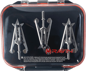Ravin Crossbows R109 Broadhead  Black/Clear