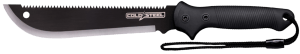 Cold Steel CSMAAXIS Axis  11" Carbon Steel Blade  Black Textured Rubber Handle  18" Long  Includes Sheath