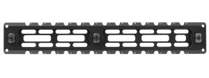Leapers TLUMA03 ARCA Rail 6 Slot M-LOK  Matte Black Anodized Aluminum 9.40" Long M-LOK Mount