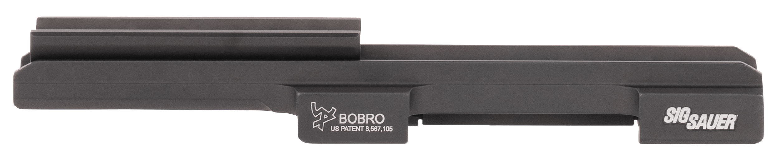 Sig Sauer Electro-Optics SOEC1M00 Echo QD Picatinny Rail Black Anodized Aluminum Fits Echo SV35 LRF/SV50 LRF
