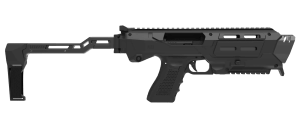 Meta Tactical Llc MX1-PS-BK MX-1 Conversion Kit Compatible w/Glock  Aluminum Frame w/M-LOK & Picatinny Rail  Black Polymer Folding Stabilizer