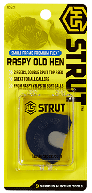 Hunters Specialties HSSTR05921 Raspy Old Hen Turkey Sounds