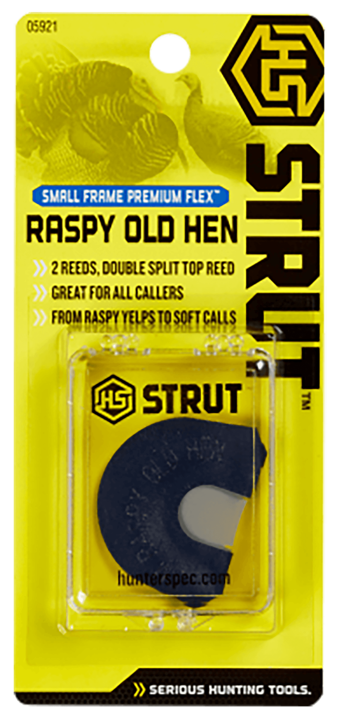 Hunters Specialties HSSTR05921 Raspy Old Hen Turkey Sounds