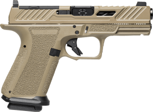Shadow Systems SS-1024 MR920 Elite Compact Frame 9mm Luger 15+1 4" Black Nitride Match Grade Spiral Barrel  Flat Dark Earth Cerakote Optic Cut/Serrated/Window Cut Slide  Flat Dark Earth Polymer Frame w/Beavertail & Picatinny Rail