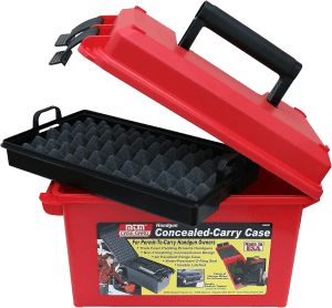 MTM Case-Gard HCC30  Conceal Carry Case Handgun Red